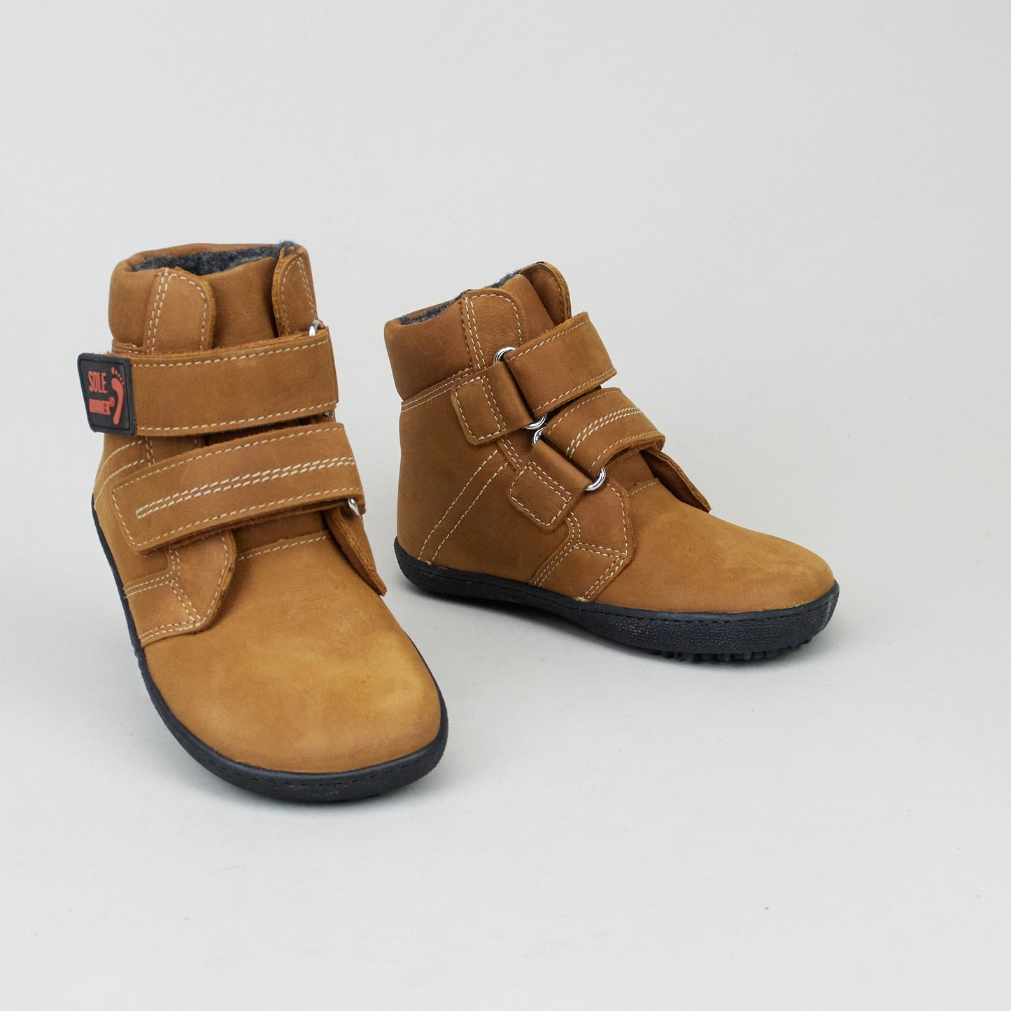 Sole Runner Titania Cow Soft Tumbled WP Brown Rubber