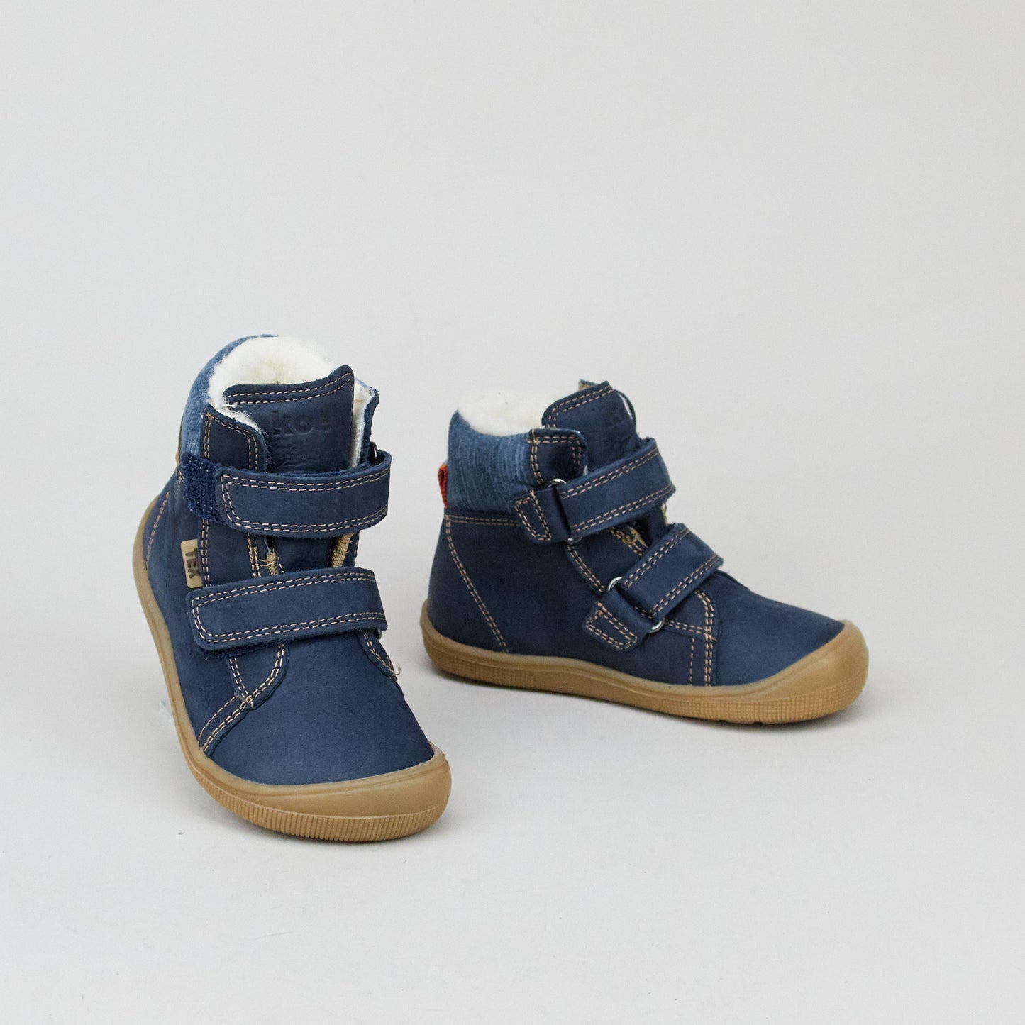 Koel K4KIDS | BAREFOOT Dean 2.0 WP Tex Wool 100 - Navy