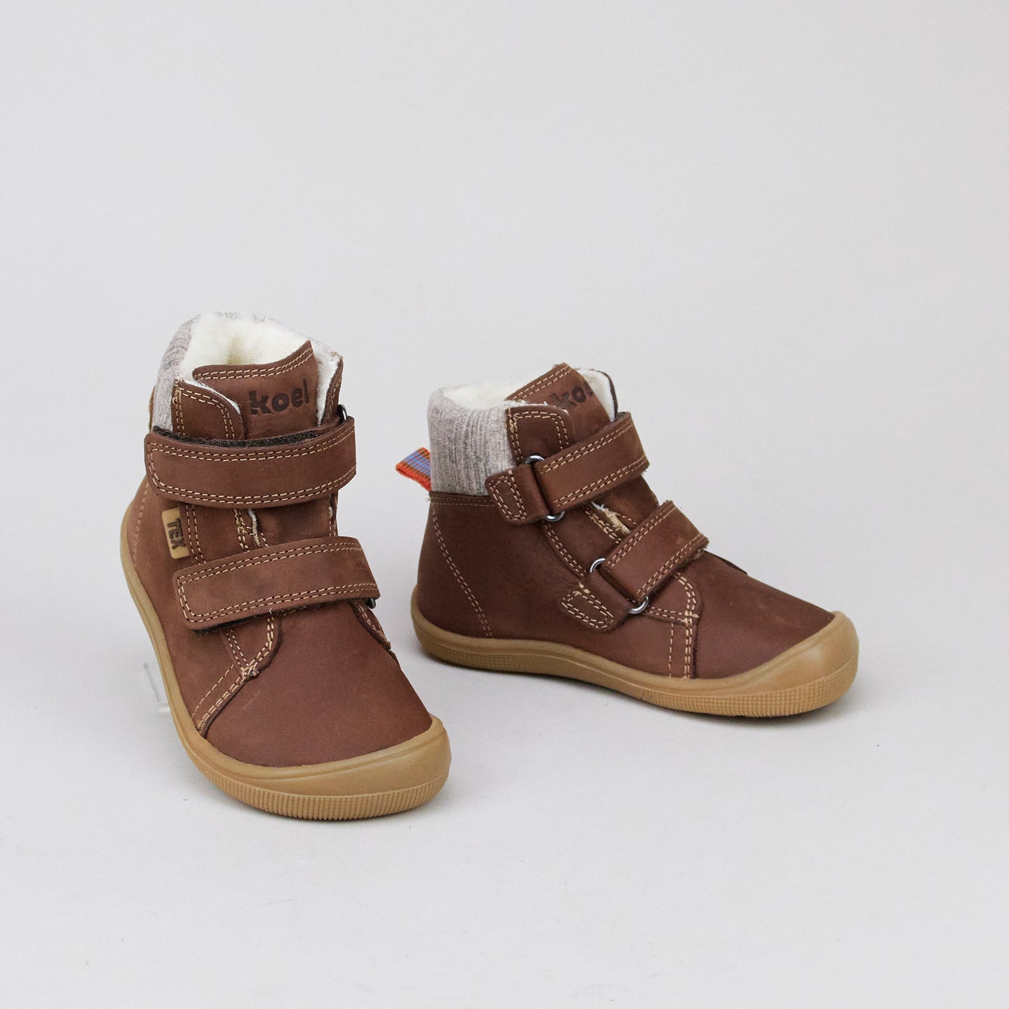 Koel K4KIDS | BAREFOOT Dean 2.0 WP Tex Wool 510 - Chocolate
