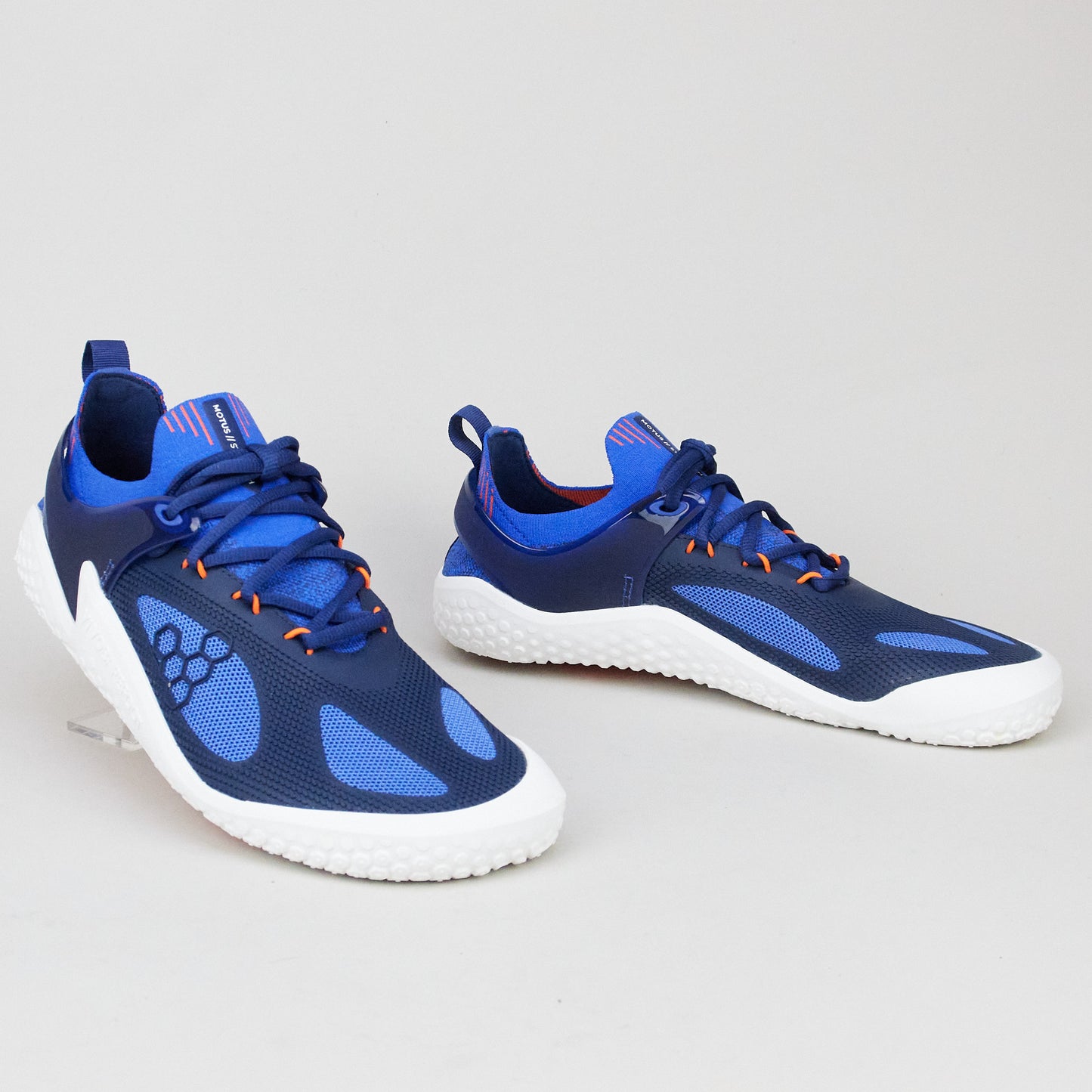 Vivobarefoot MOTUS STRENGTH M DAZZLING BLUE/NAVY/ORANGE TEXTILE