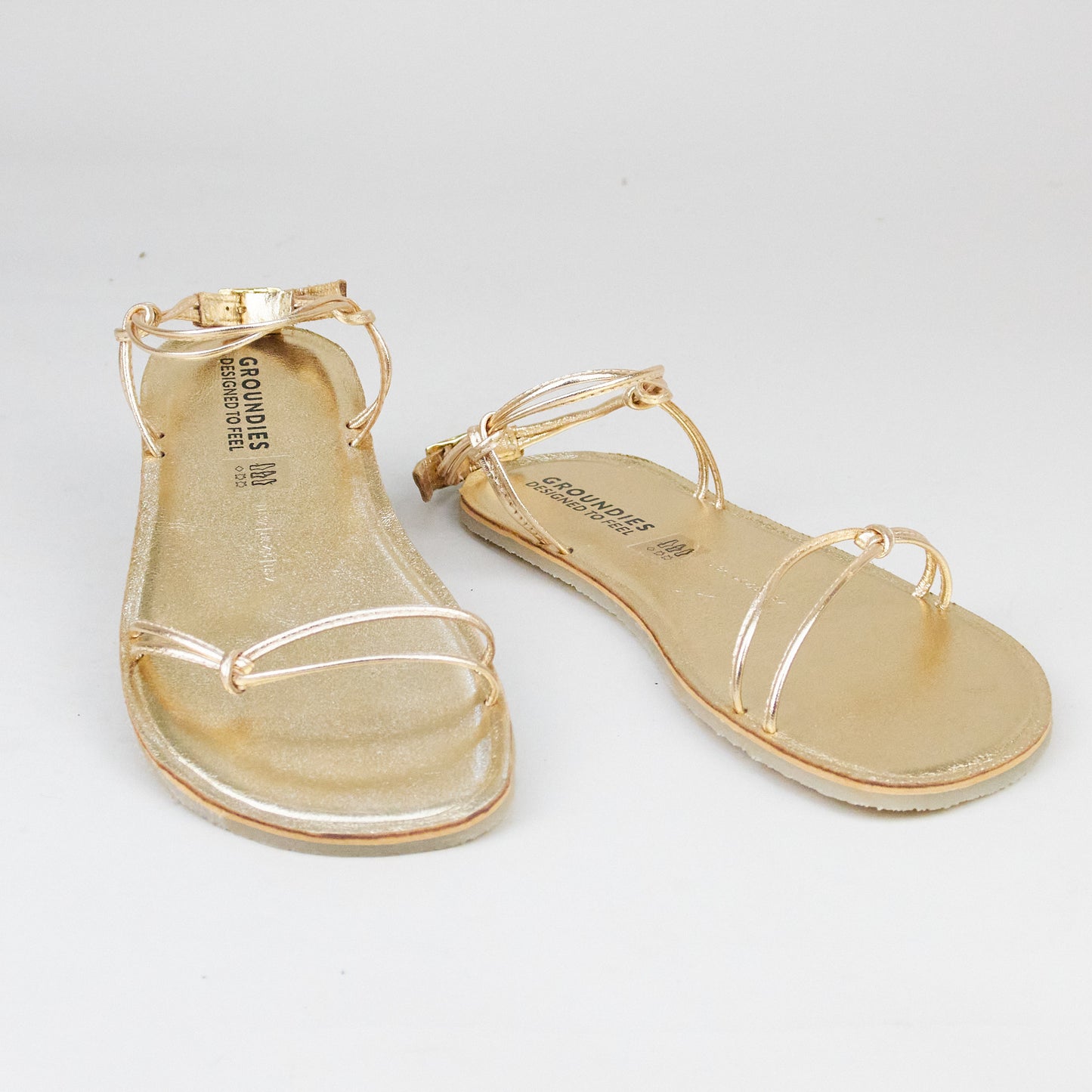 Groundies CADIZ CHAMPAGNE GOLD Women Barefoot