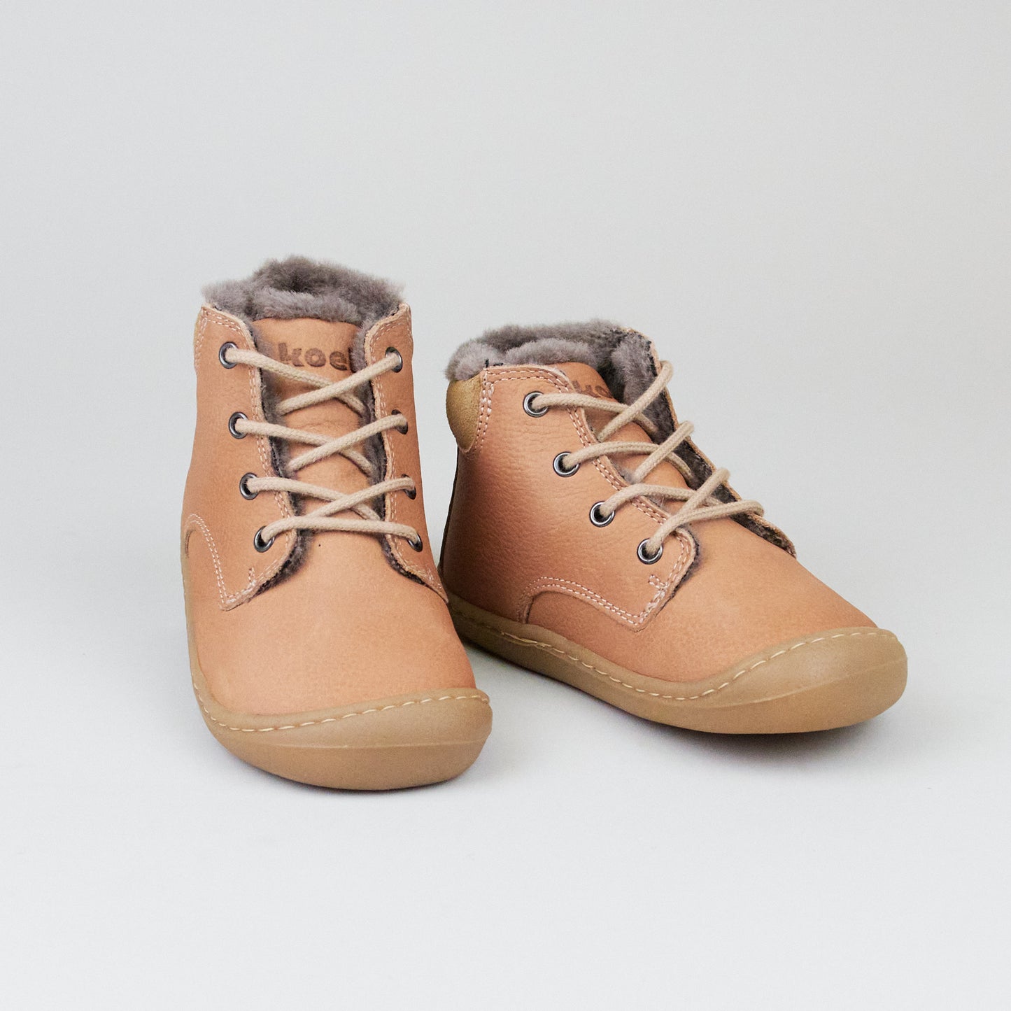 Koel K4KIDS | BAREFOOT BILL Lambswool 600 - Old Pink