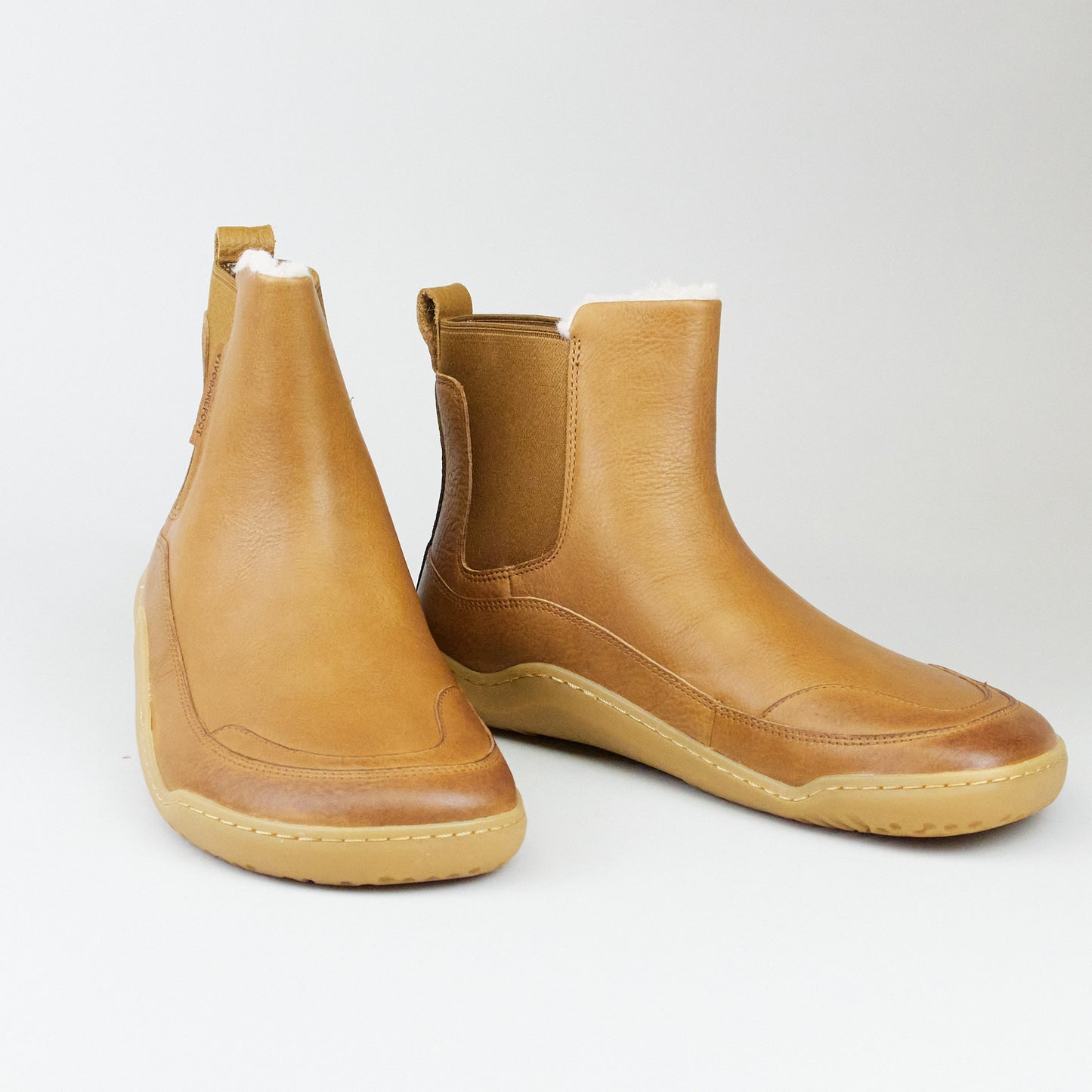Vivobarefoot GOBI CHELSEA WARMLINED M LIGHT TAN LEATHER