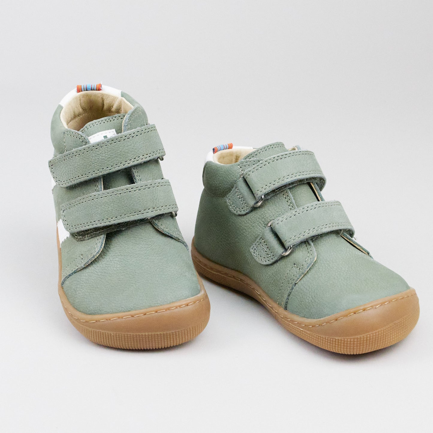 Koel K4KIDS | BAREFOOT David Leather 360 - Olive