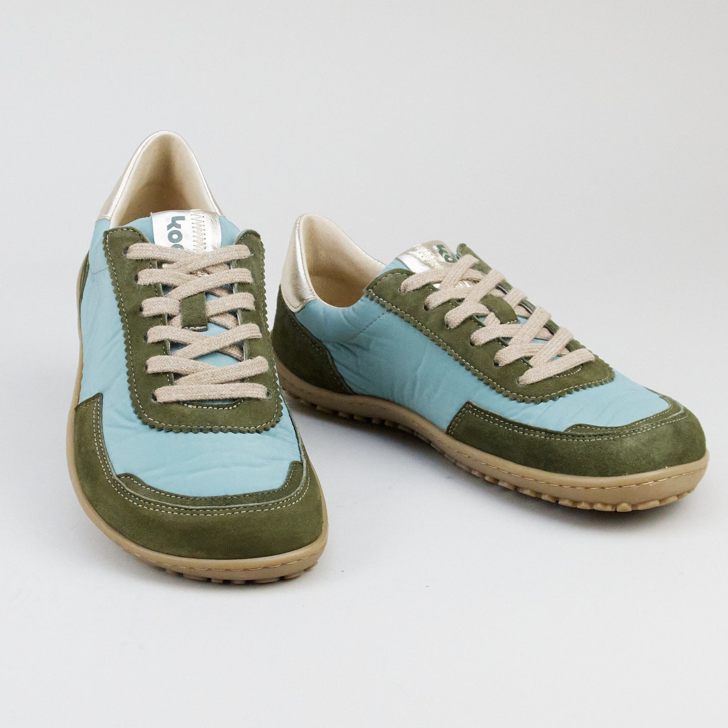 Koel Kwomen | BAREFOOT Isabella Suede 360 - Olive