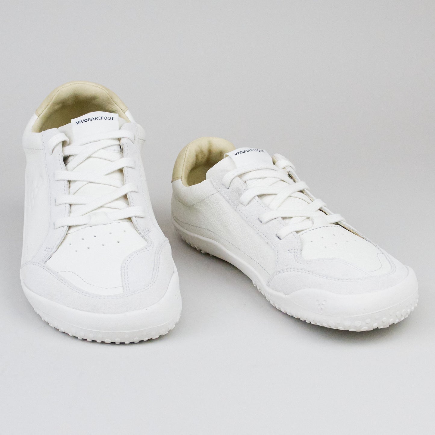 Vivobarefoot GOBI SNEAKER JUNIORS LIMESTONE LEATHER