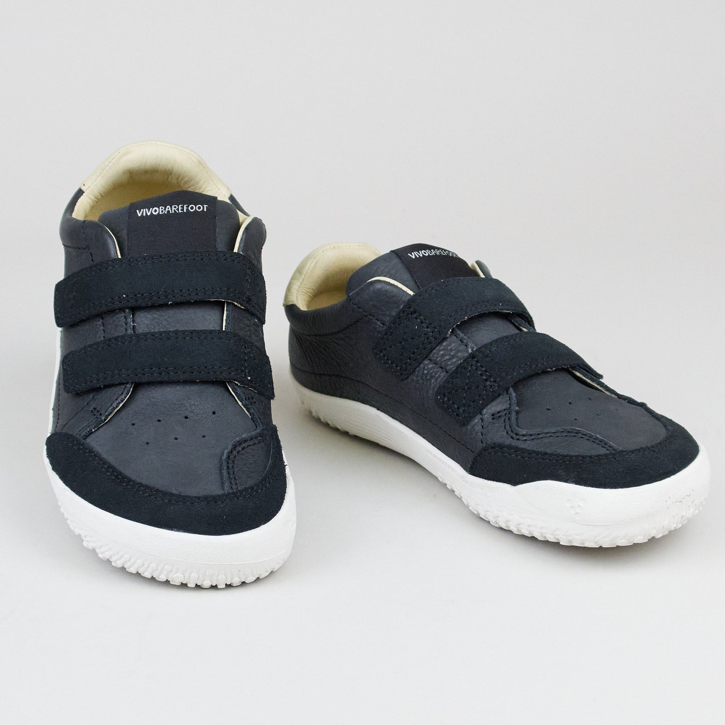 Vivobarefoot GOBI SNEAKER KIDS OBSIDIAN LEATHER