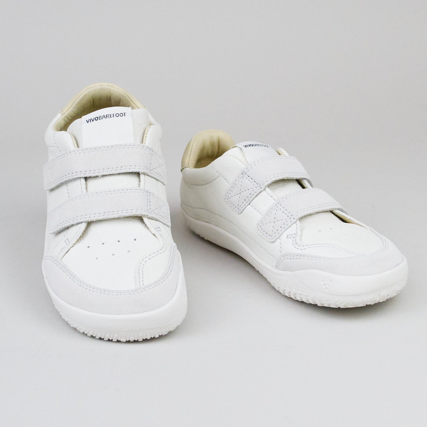 Vivobarefoot GOBI SNEAKER KIDS LIMESTONE LEATHER