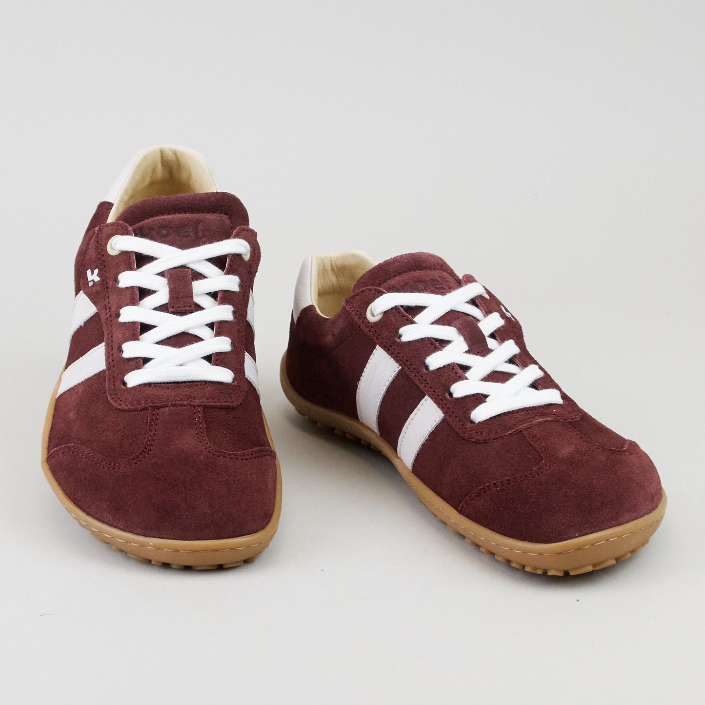 Koel BAREFOOT FLEX lla Suede 261 - Bordo Off White