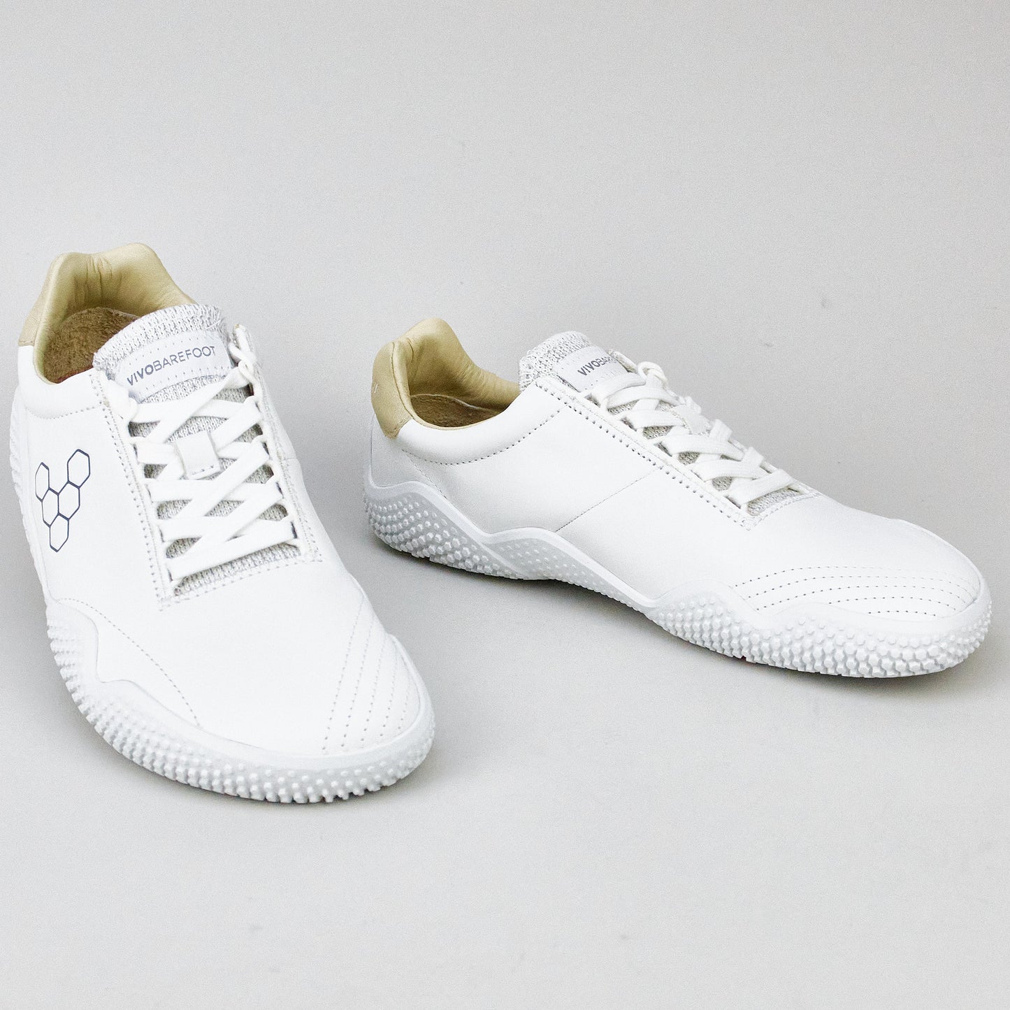 Vivobarefoot MOTUS STUDIO SNEAKER LTH WOMENS BRIGHT WHITE LEATHER