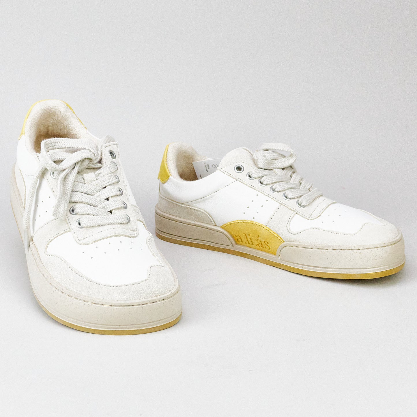 a.li.as Arend Bio Suede White for Women BAREFOOT