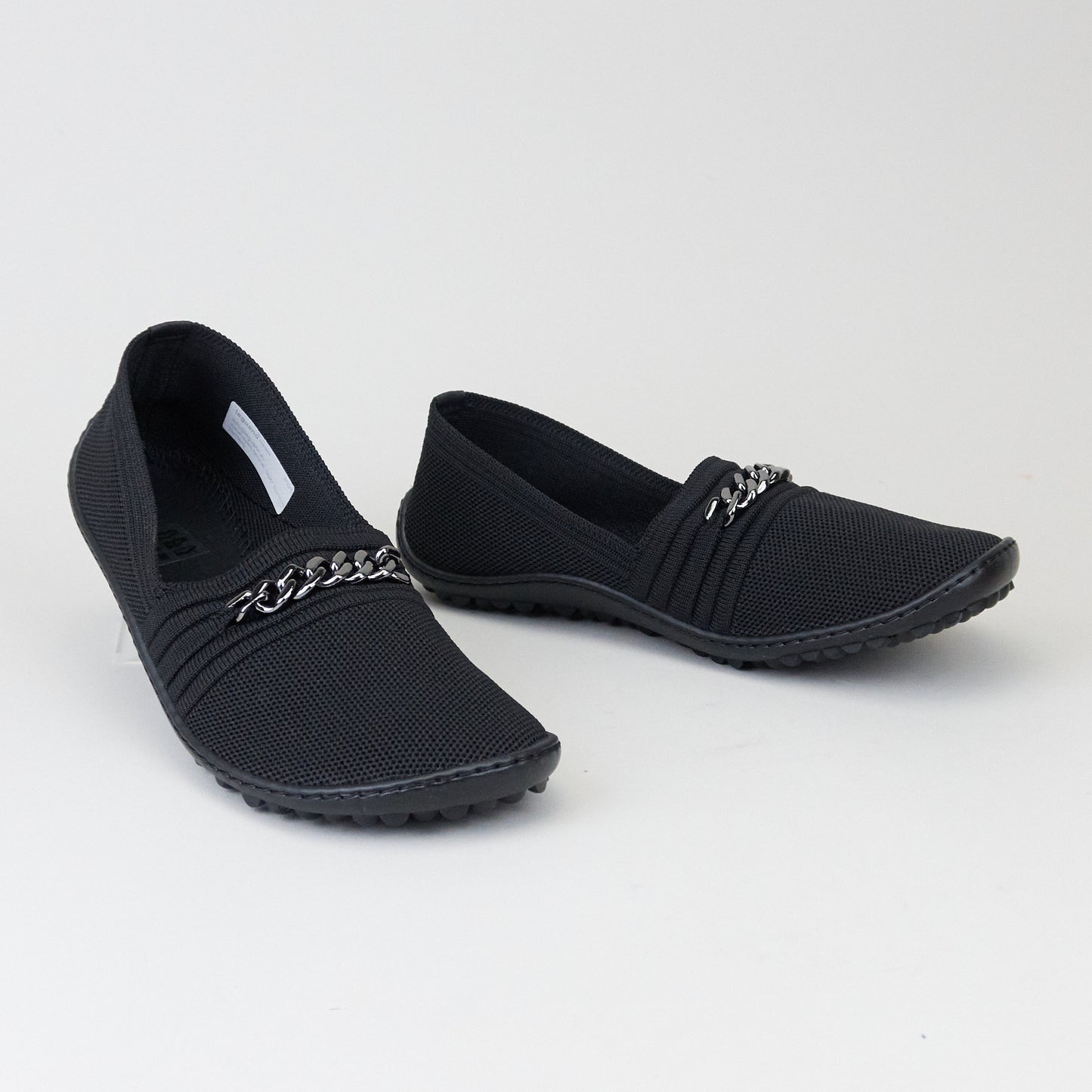 Leguano Lady Famous schwarz Barfußschuh