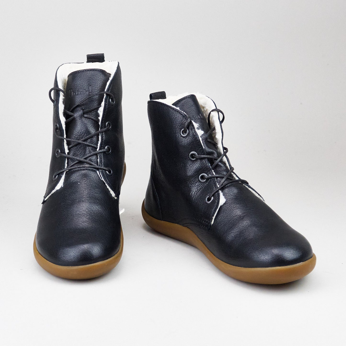 Think! BLO Goat Schwarz Barfuß-Winterstiefel