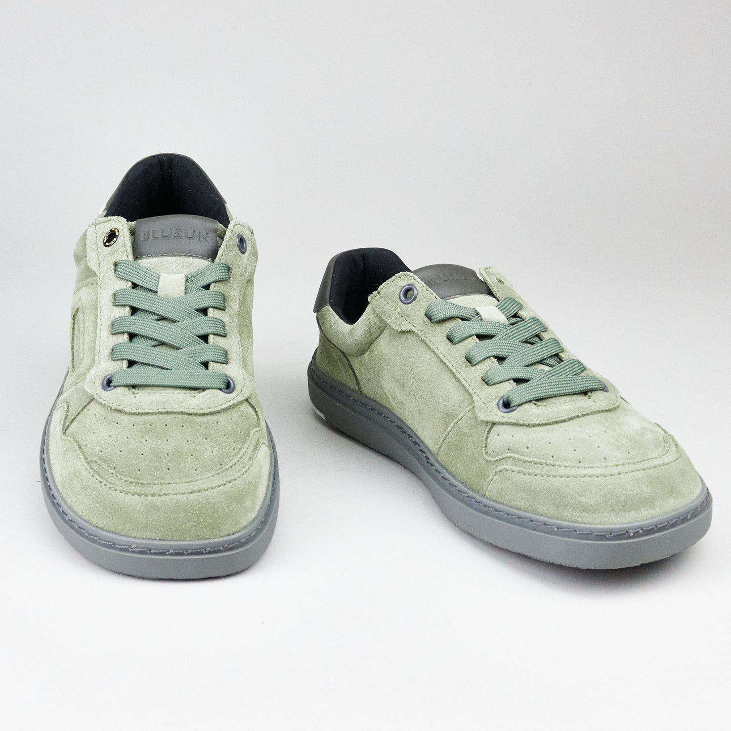 Blusun BLSN-600+W DARK GREEN Barfuß-Sneaker Womens für breite Füße