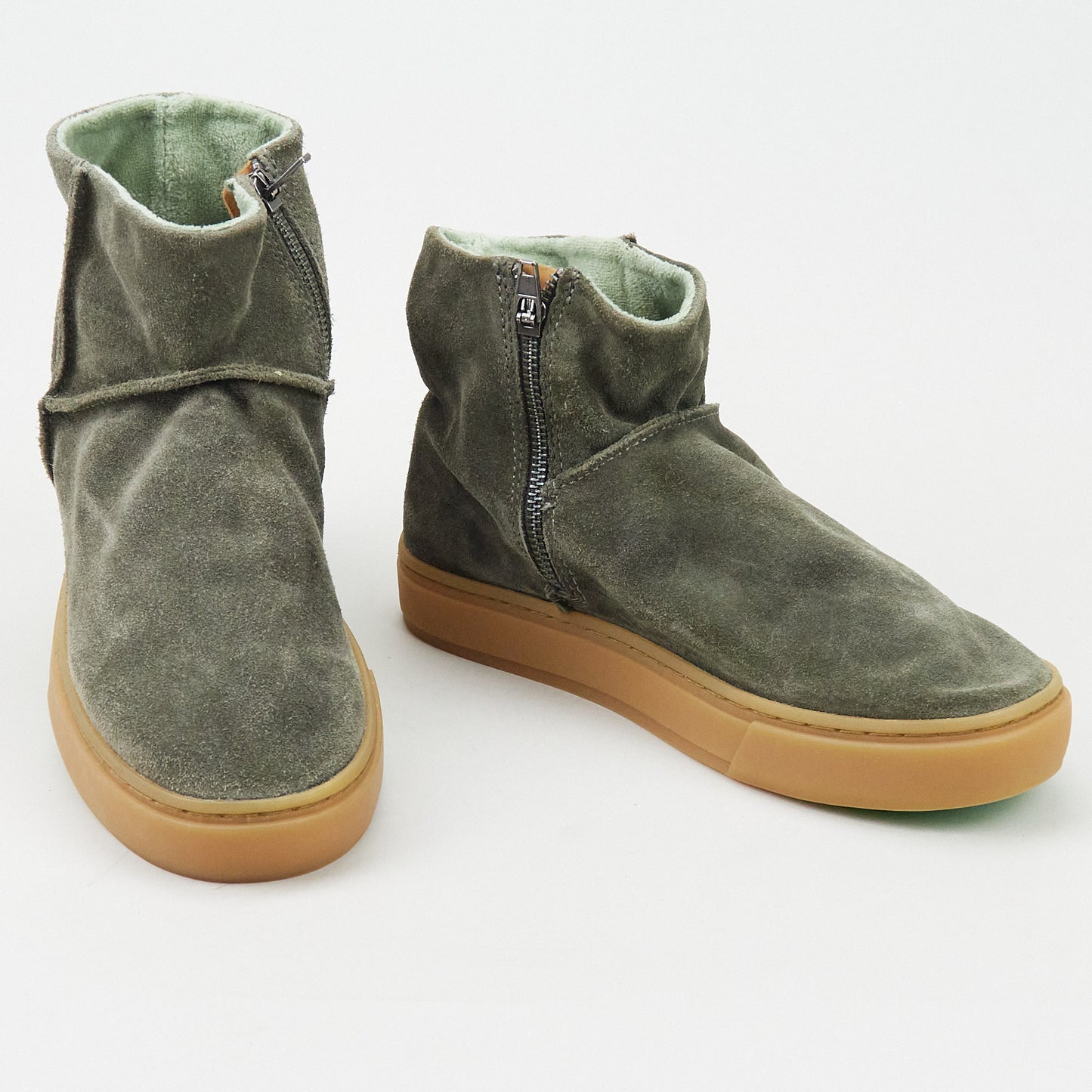 Satorisan Meraki Low Suede Deep Khaki