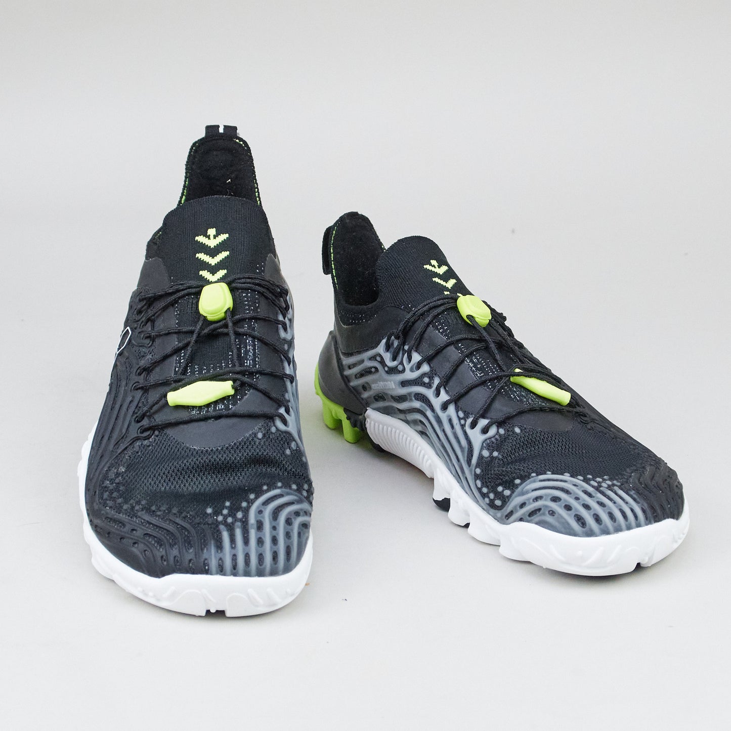 Vivobarefoot HYDRA ESC L OBSIDIAN/SAFETY YELLOW TEXTILE