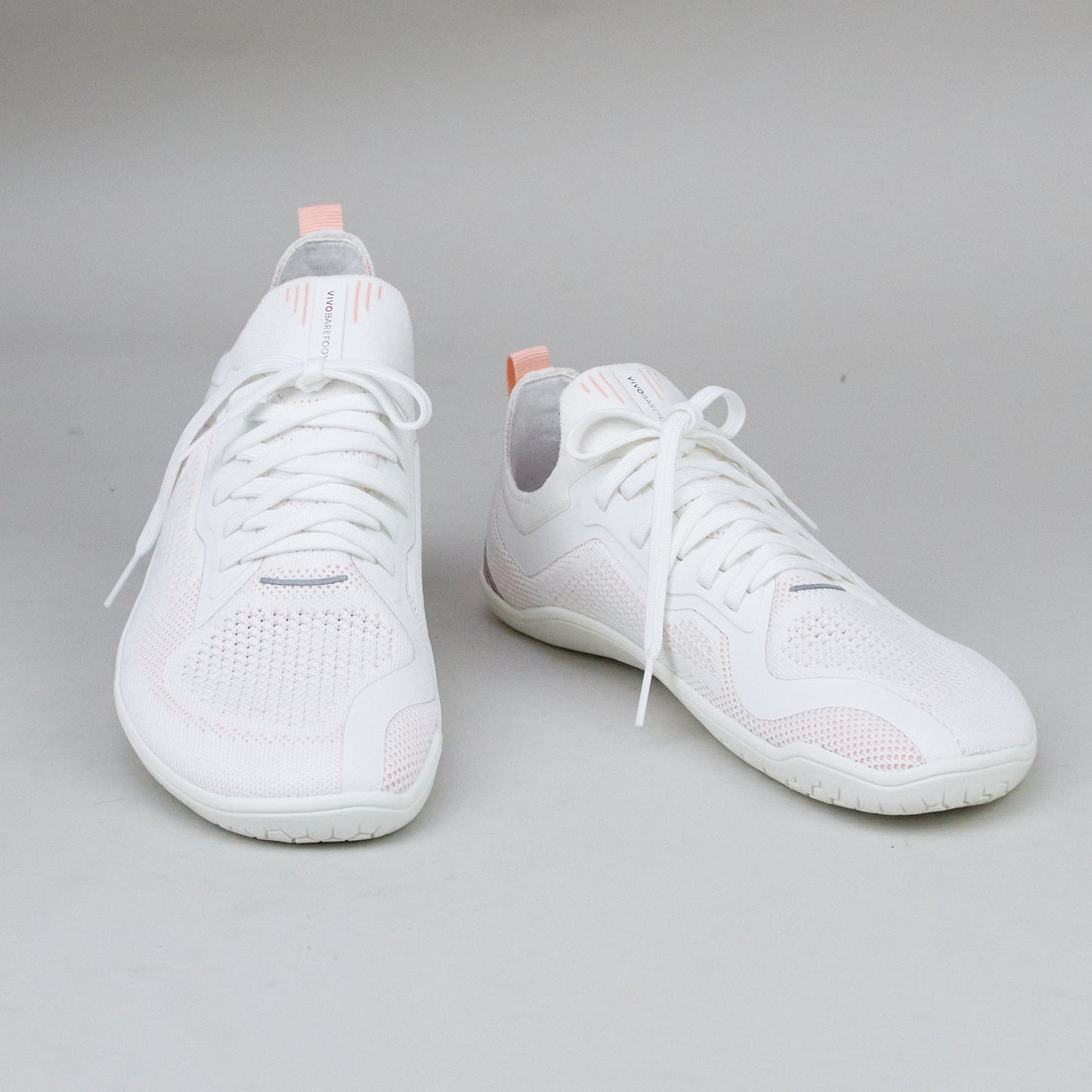 Vivobarefoot PRIMUS LITE KNIT L WHITE/ PEACH MELBA TEXTILE