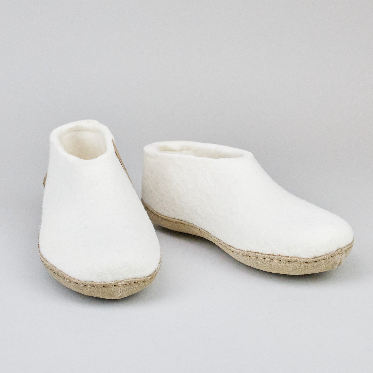 Glerups Shoe White Leather