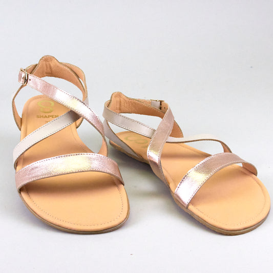 Shapen Calla Leather Rose Gold