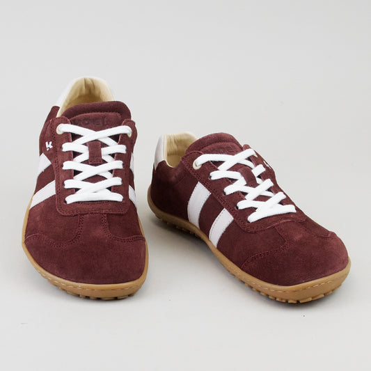 Koel BAREFOOT FLEX lla Suede 261 - Bordo Off White