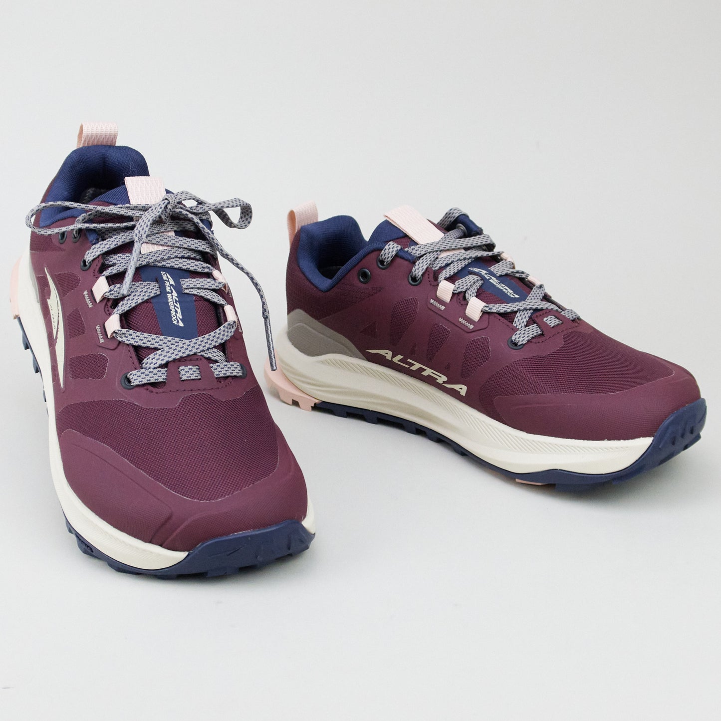 Altra W LONE PEAK 9 Waterproof Low Maroon