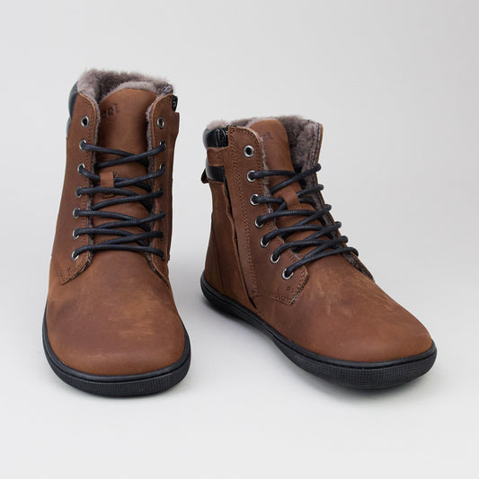 Koel Kwomen | BAREFOOT Florence Lambswool 510 - Chocolate