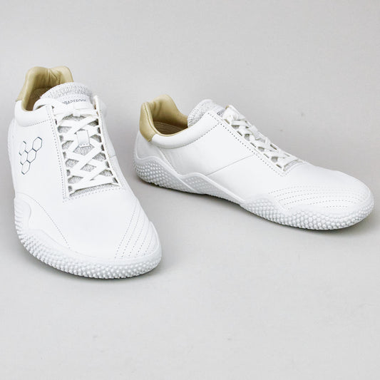 Vivobarefoot MOTUS STUDIO SNEAKER LTH MENS BRIGHT WHITE LEATHER