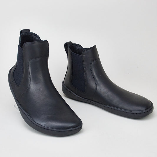 Vivobarefoot SENSUS CHELSEA WOMENS OBSIDIAN LEATHER