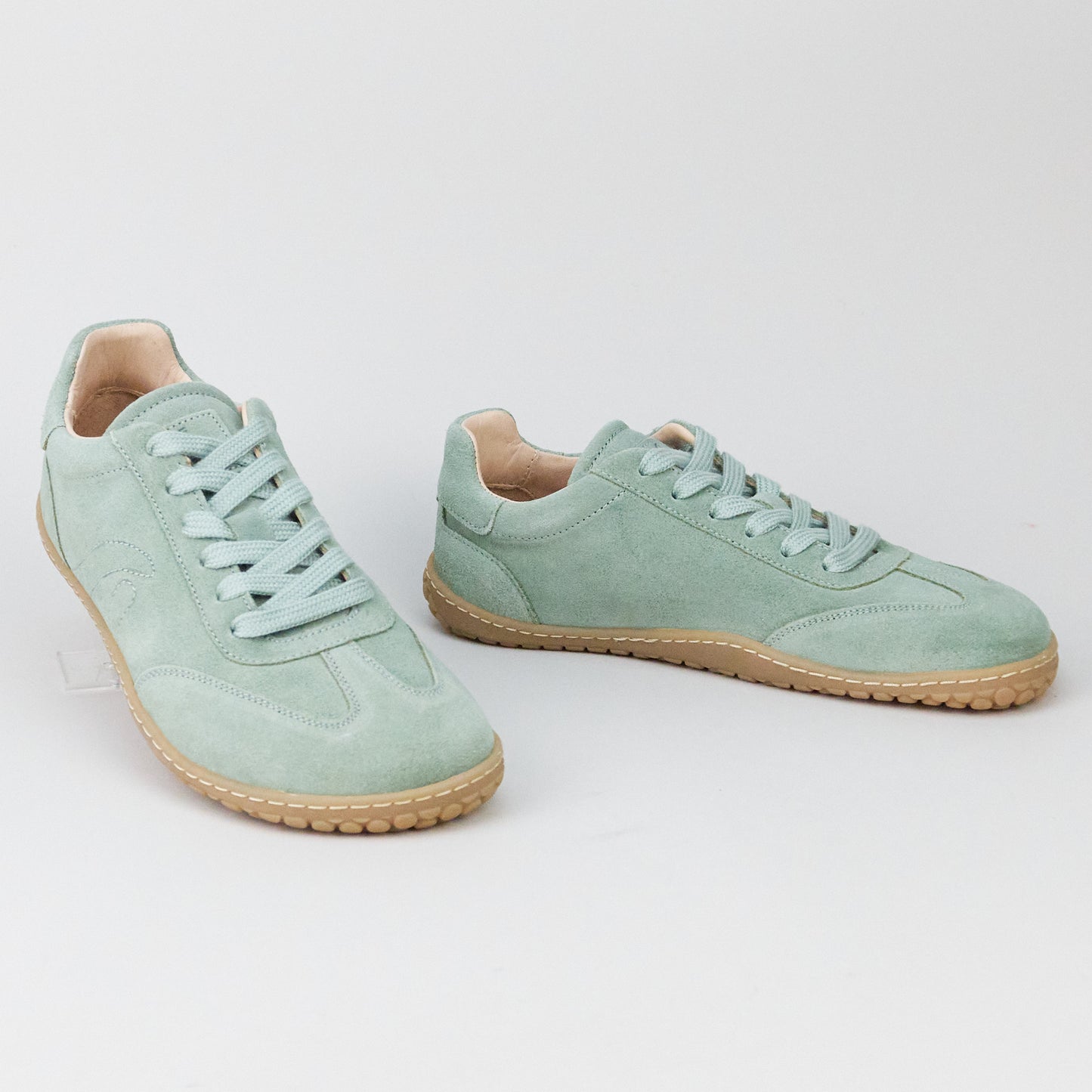Grand Step Shoes - BAREO BAREFOOT SUEDE SEAGREEN L