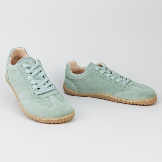 Grand Step Shoes - BAREO BAREFOOT SUEDE SEAGREEN L