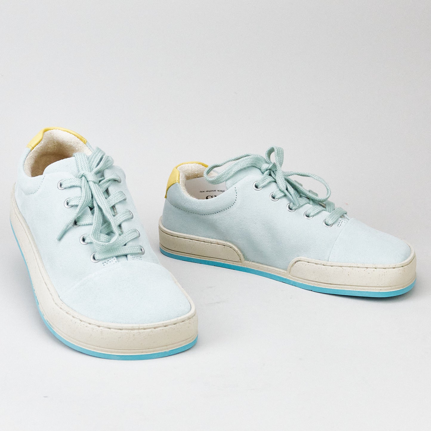 a.li.as Asher Bio Leather Aqua Green for Woman BAREFOOT