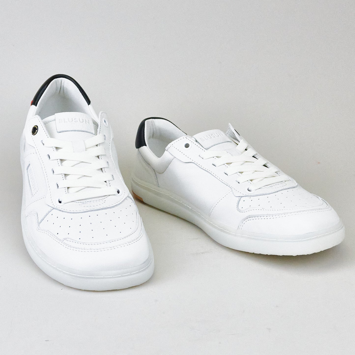 Blusun BLSN-600+M WHITE Barfuß-Sneaker Mens für breite Füße