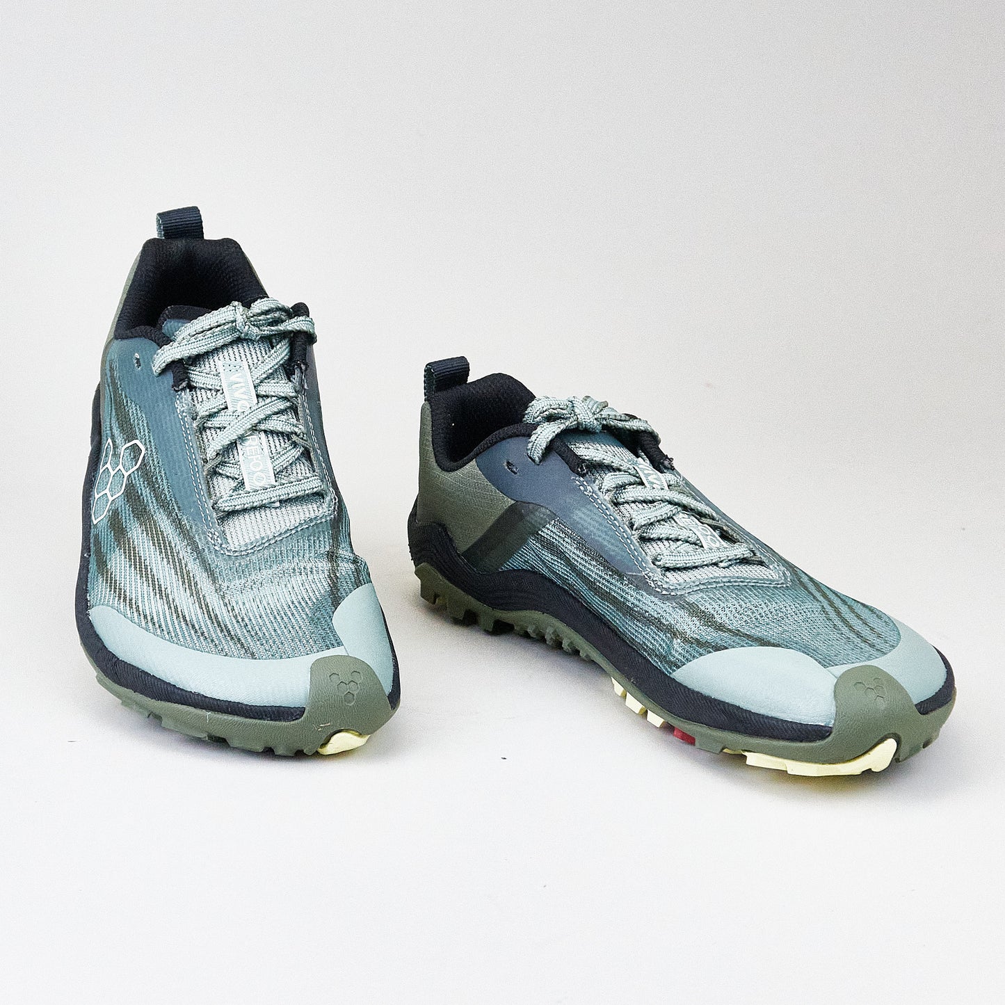 Vivobarefoot PRIMUS TRAIL FLOW L Glacial Green TEXTILE Womens