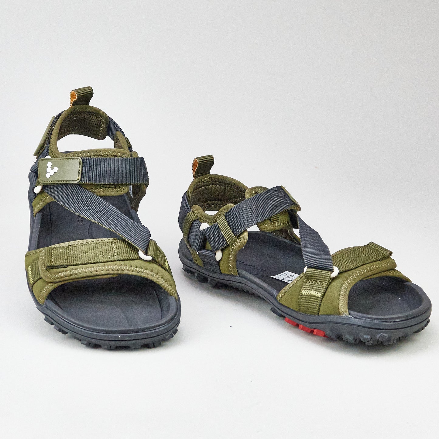 Vivobarefoot TRACKER ORA Sandal L Dark Olive Textile WOMENS