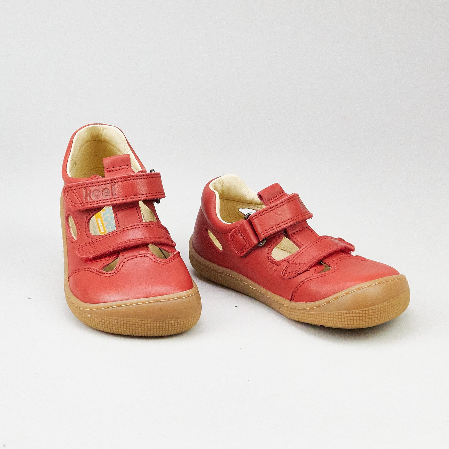 Koel KIDS Deen Napa 200 - Red Barfuß-Sandalen
