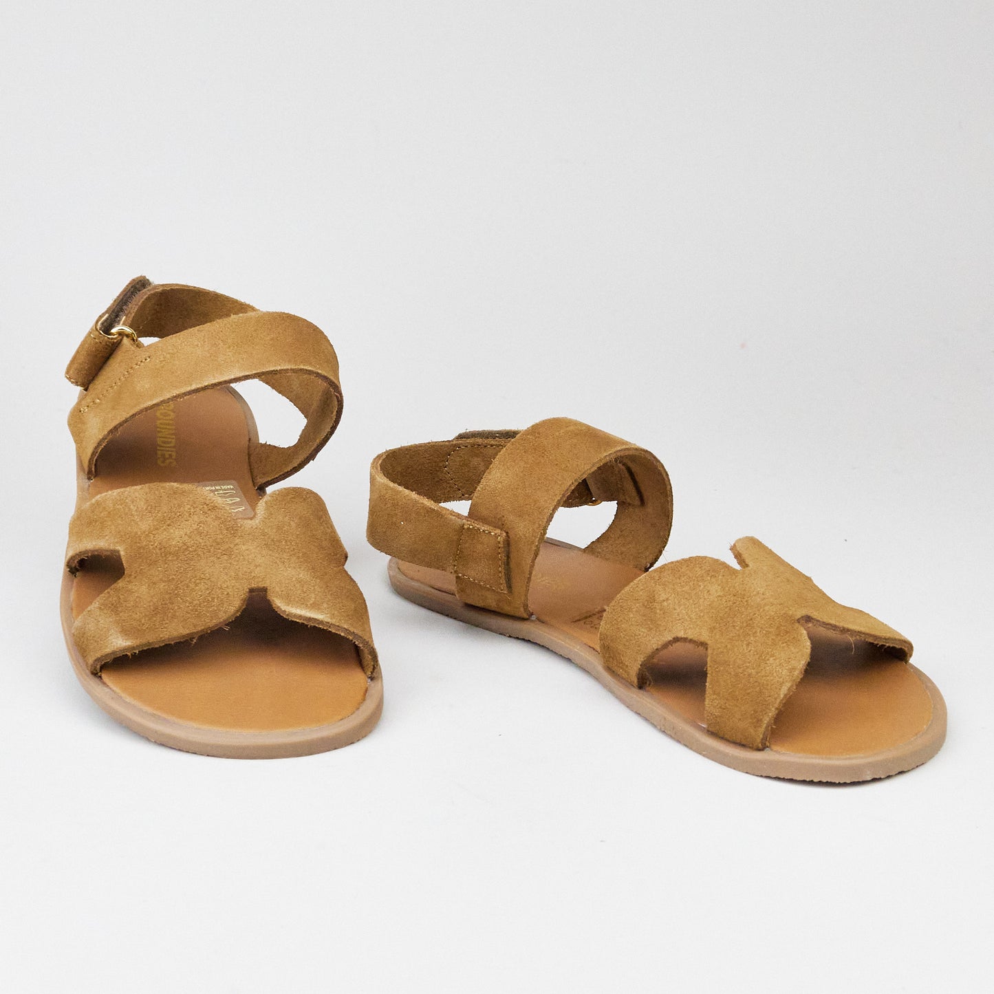 Groundies Juno Caramel Sandals Women