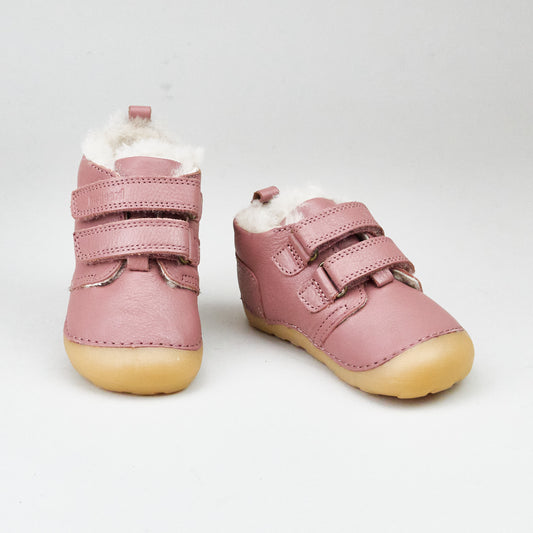 bisgaard Carter LAMB barefoot Heather Barfuß-Winterschuh für Kinder size 21-24