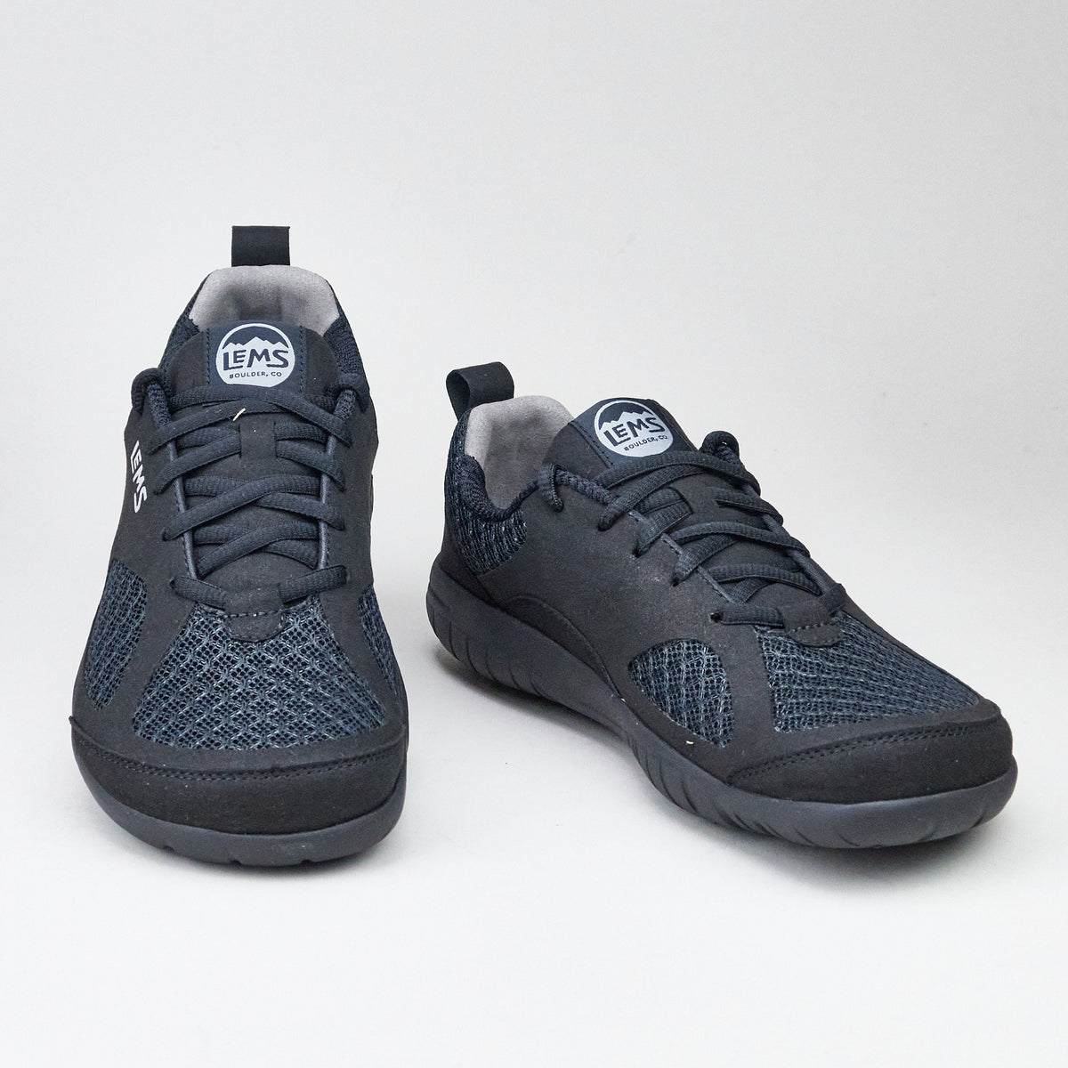 LEMS PRIMAL 3 BLACK für breite Füße, Zero-Drop-Schuhe mit Dämpfung