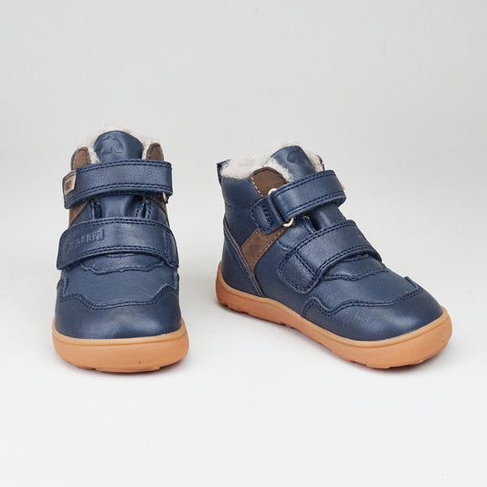 bisgaard BECKY TEX barefoot Navy Barfuß-Winterschuh für Kinder size 24-28