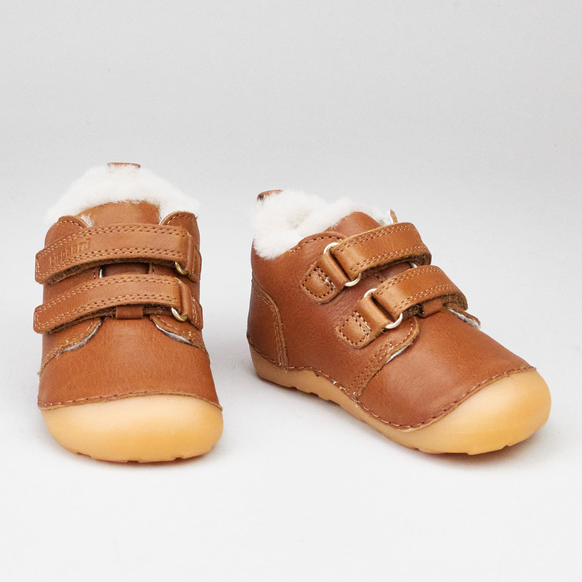 bisgaard Carter LAMB barefoot Cognac Barfuß-Winterschuh für Kinder size 21-24