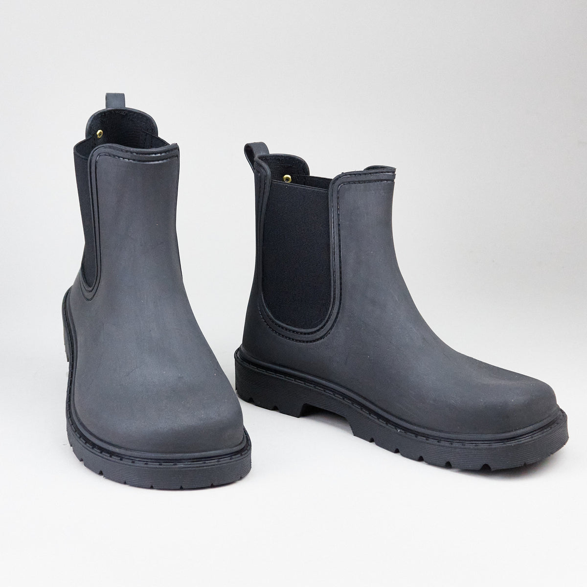 El Naturalista NA35 CHUVA Rubber Black Barfuß-Gummistiefel Women