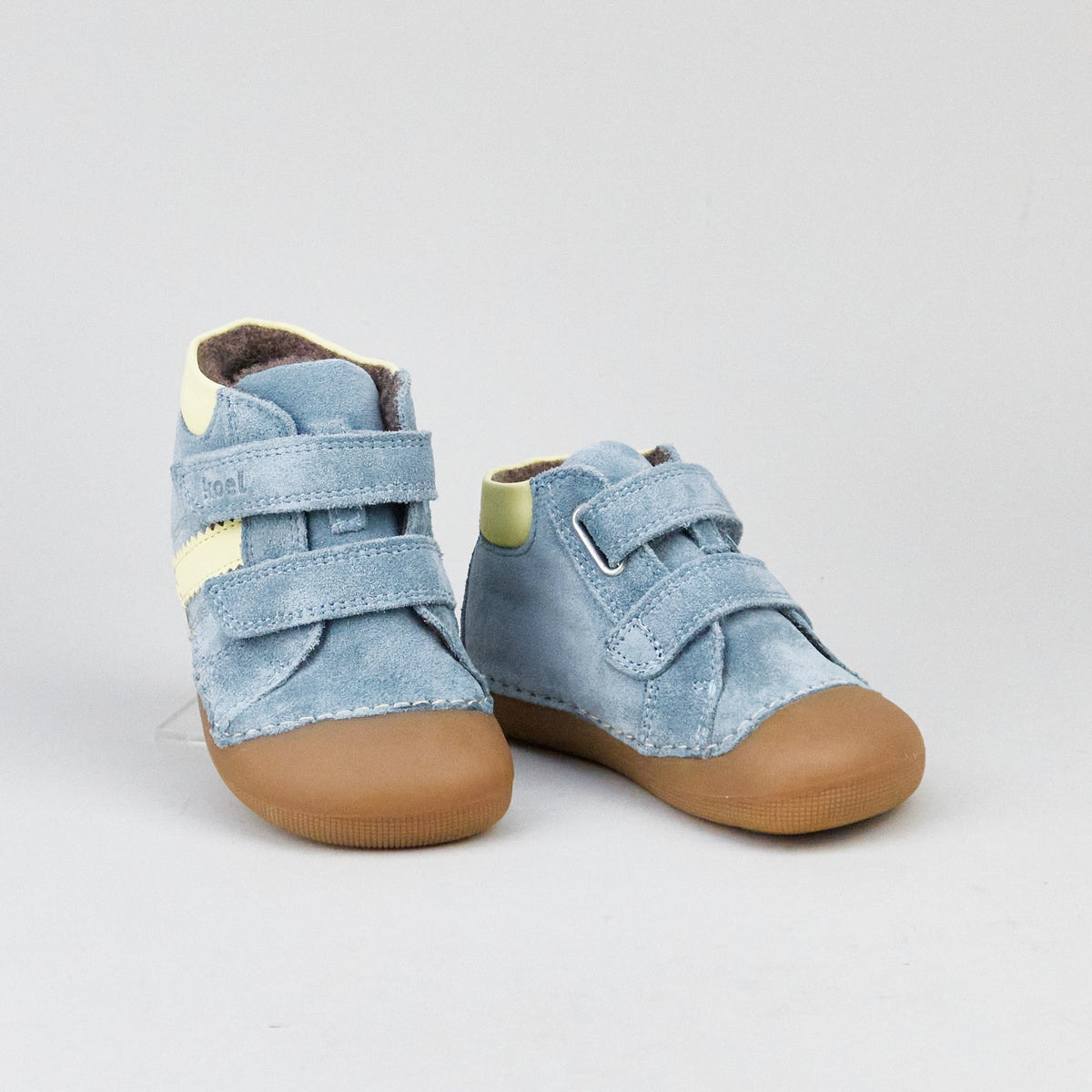 Koel KIDS Austin Suede 170 - Jeans Barfuß-Lauflernschuh mit Merinowollfutter Gr.21-24