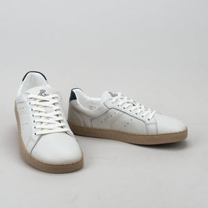 Groundies Universe W Leather Offwhite Green